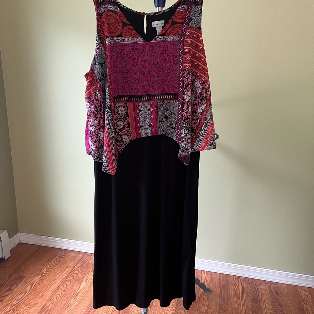 Catherines Full Length Sleeveless Dress (22/24W)